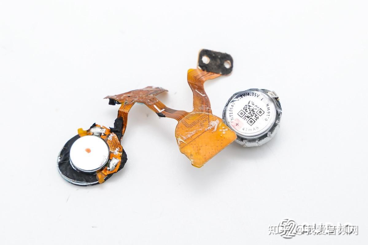 蓝牙50支持aac音频解码天龙denonahc830ncw真无线降噪耳机拆解