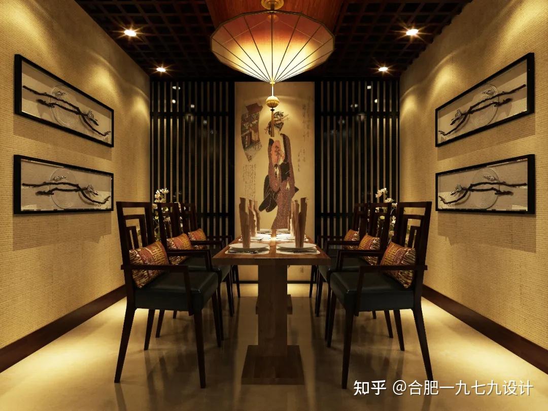 300平餐饮空间装修设计:雕琢雅致空间 - 知乎