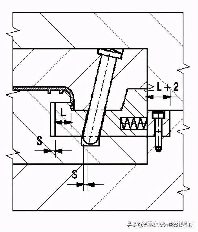 塑胶模具设计之倒扣的处理第一节 - 知乎