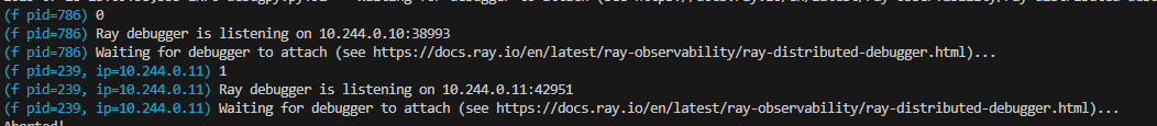 Debugger waiting for attach