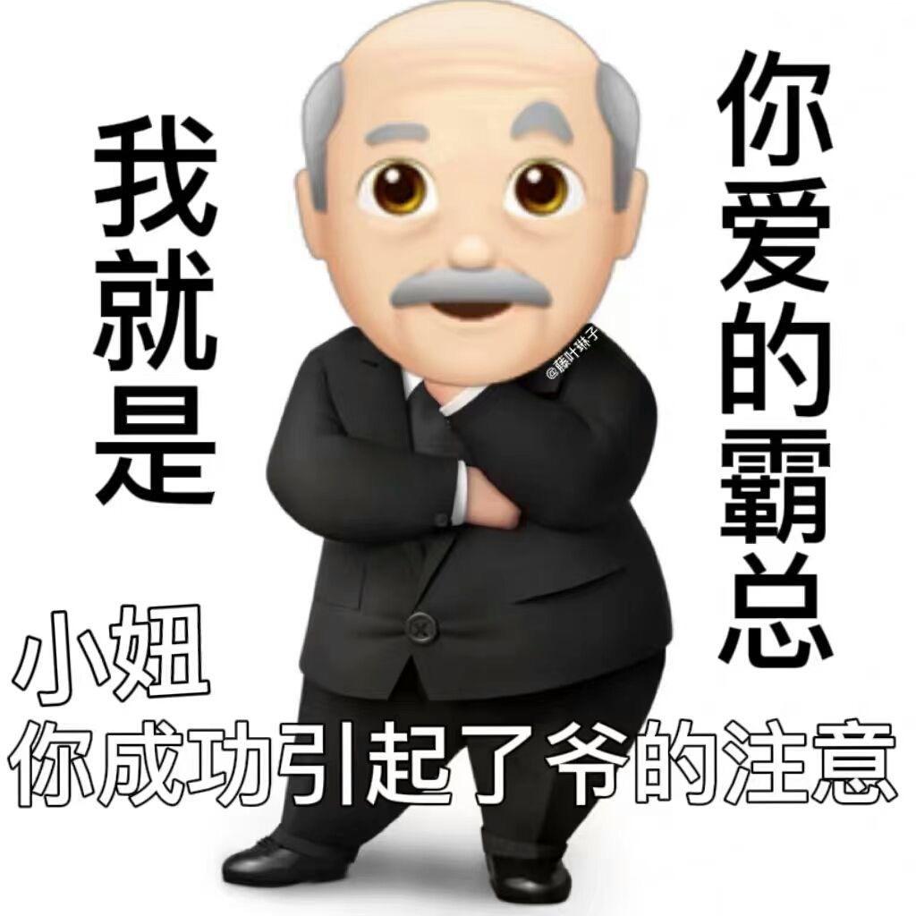 限定款大爷表情包