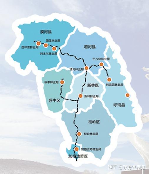 塔河县十八站地图图片