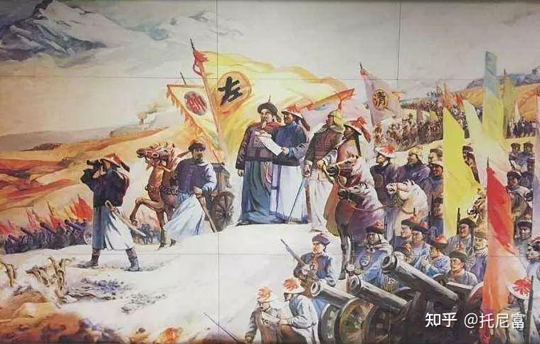 有人说历代王朝末期满清军队的战斗力是最弱的