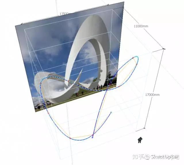 异形建模不规则曲面曲线su模型建模思路