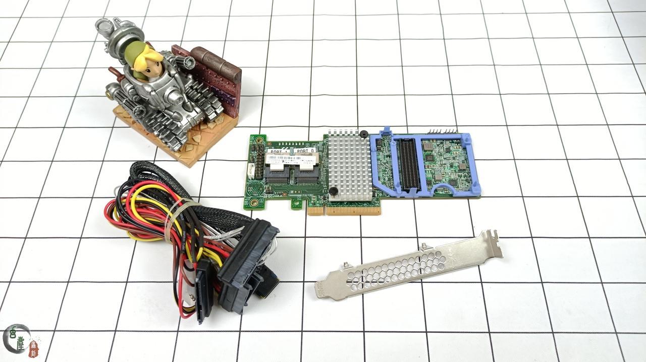 85元入手ibm的m5110阵列卡完美变身直通卡单盘最高支持18t