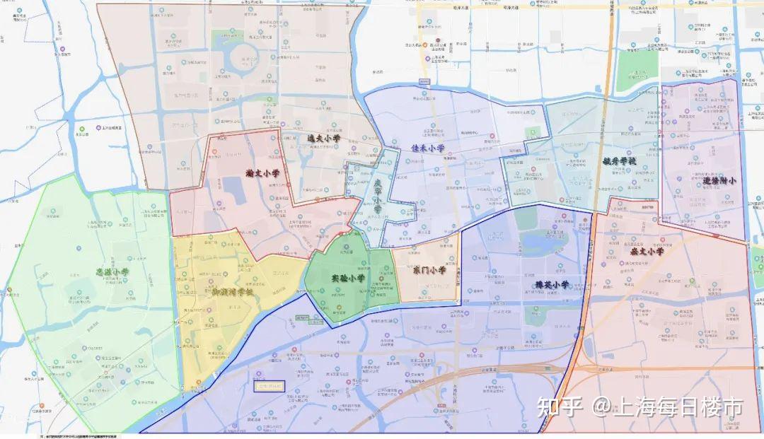 2023上海学区划分最新公布!