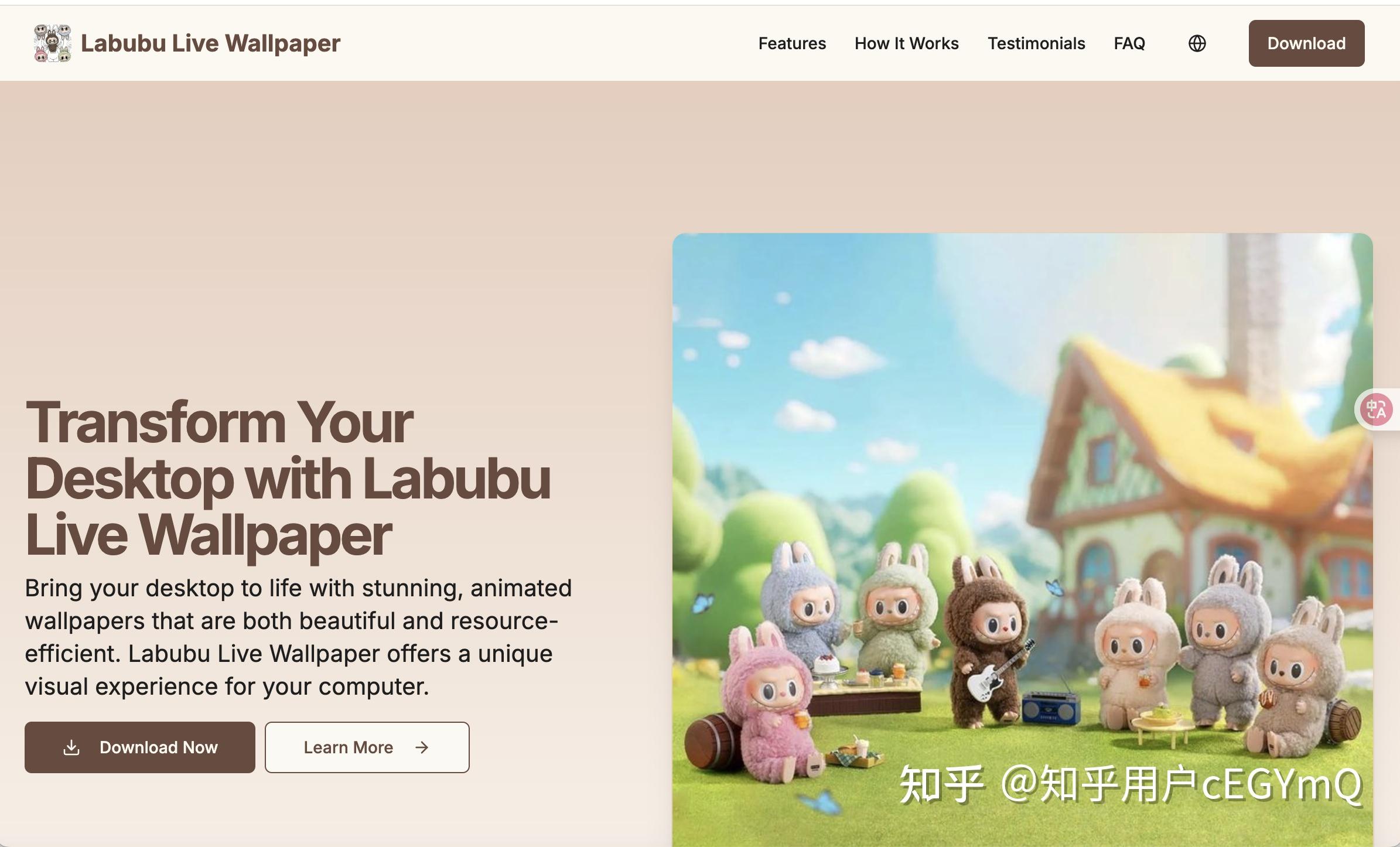 Labubu Live Wallpaper:为 Labubu 爱好者打造的动态壁纸网站(附技术幕后) - 知乎