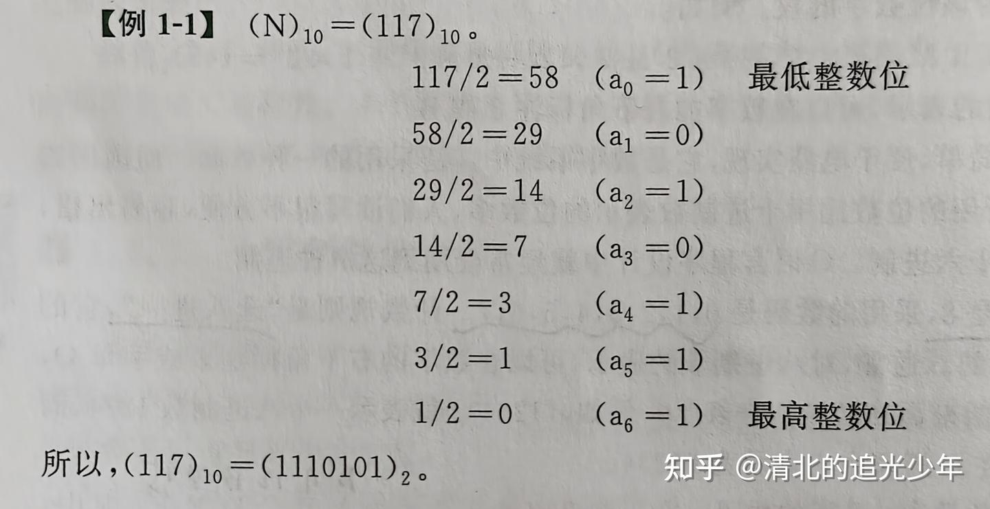 1.2 进位计数制及其转换 - 知乎