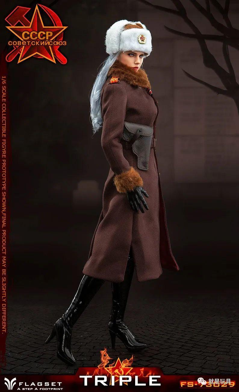 flagset喀秋莎12寸cosplay风苏联美女军官