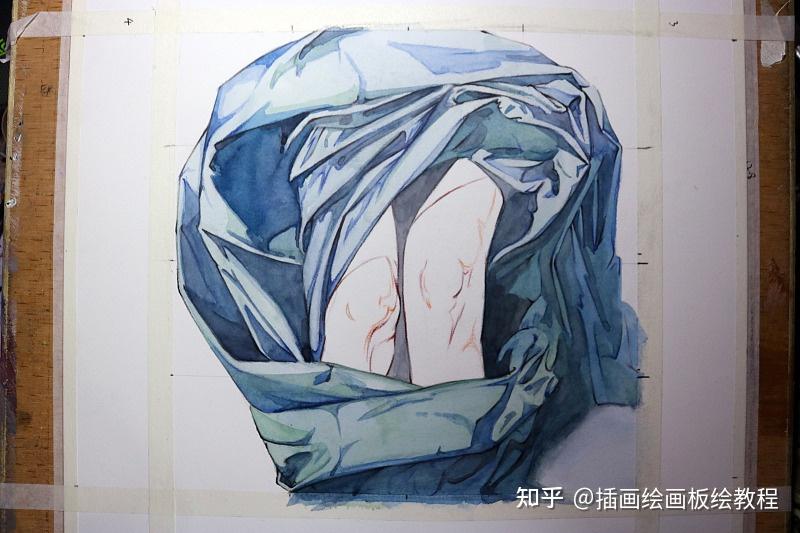 绘画教程怎么画出丝绸质感的效果简易衣服丝绸质感画法解析