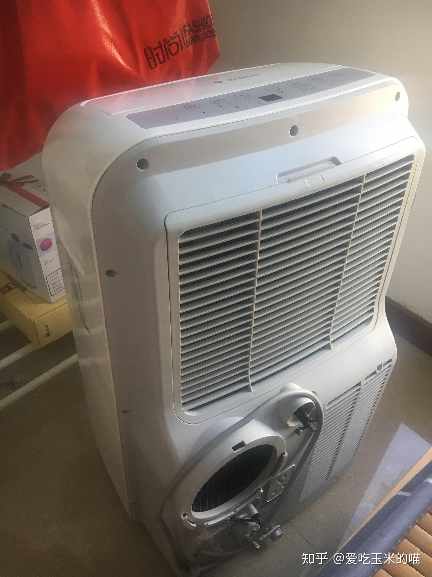 闲置九五成新美的midea移动空调冷暖一体机15匹家用厨房空调免安装免