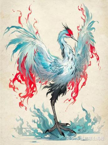 《山海经》中预示大火的神兽——毕方 - 知乎
