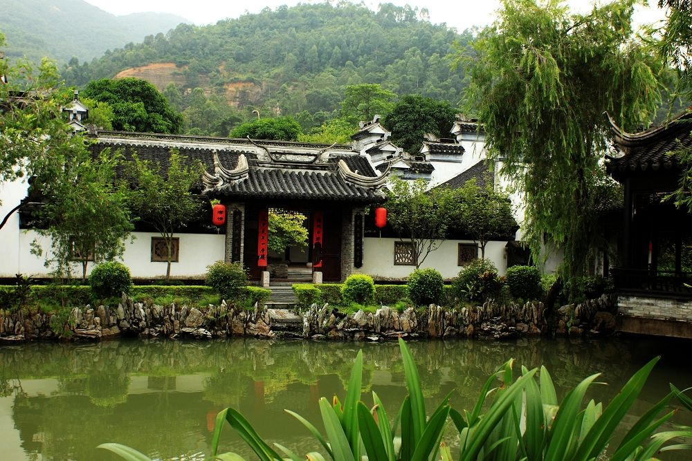 广东热门旅游景点中山詹园旅游攻略低音号导游