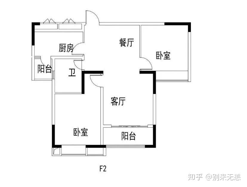75平小户型装修案例,软装色调与硬装搭配恰到好处,温馨舒适 - 知乎