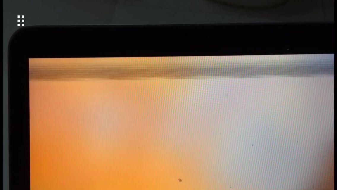 016新款MacBook Pro近期出现的大面积屏幕花
