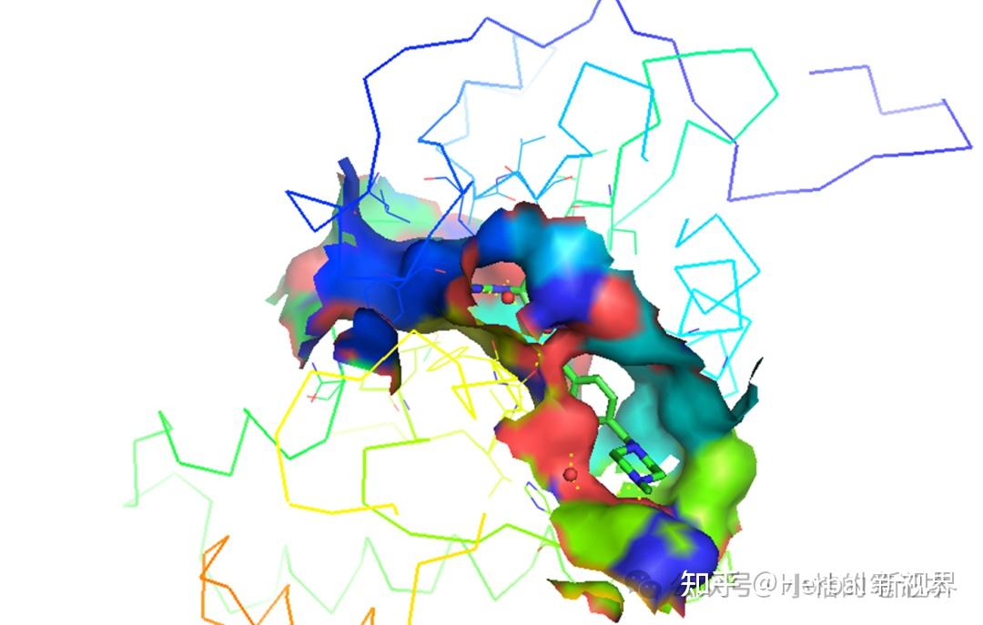 pymol显示小分子结合口袋 - 知乎