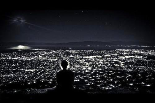 童年记忆深夜独自归家