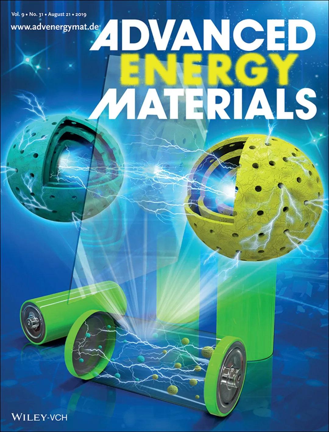 一周封面解读advenmater核壳结构v2o5构筑高能对称全锂电池