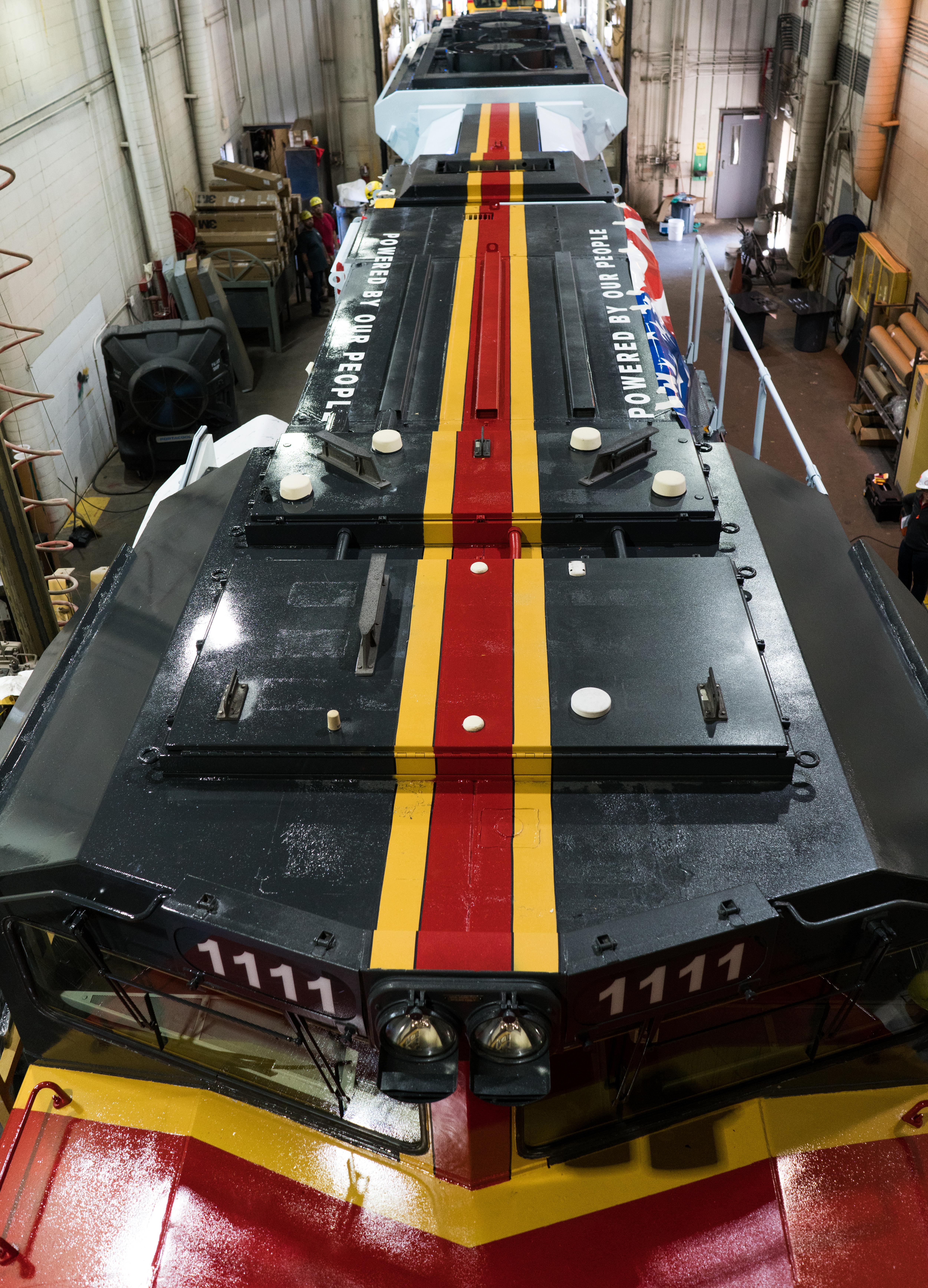 【考证】"员工骄傲"——美国联合太平洋铁路sd70ace-1111号内燃机车
