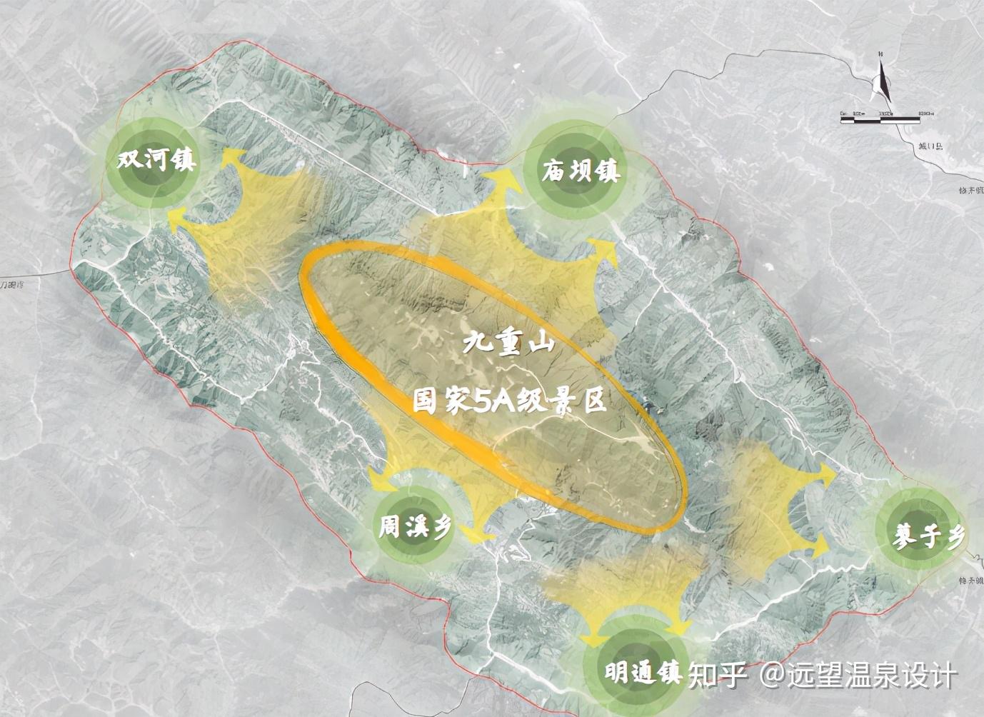 重庆城口九重山温泉度假区规划设计方案