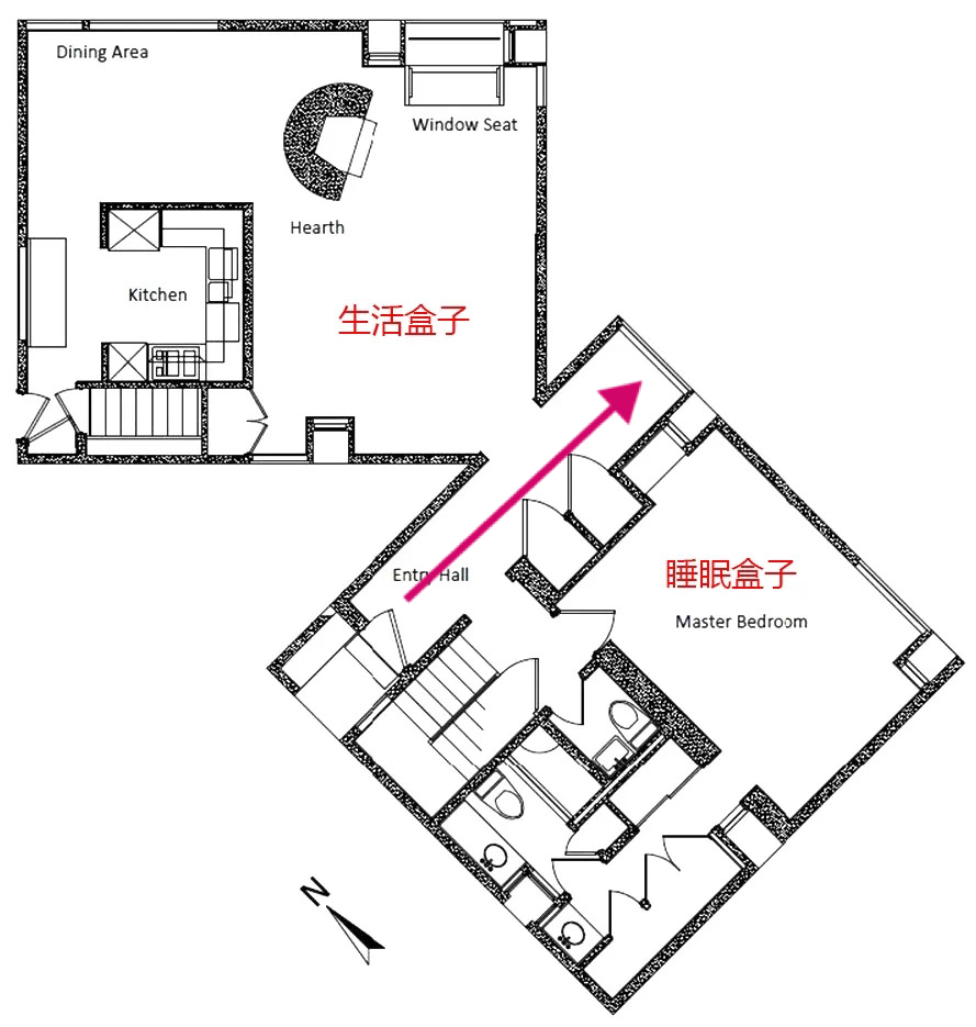 费舍住宅总平面图图片