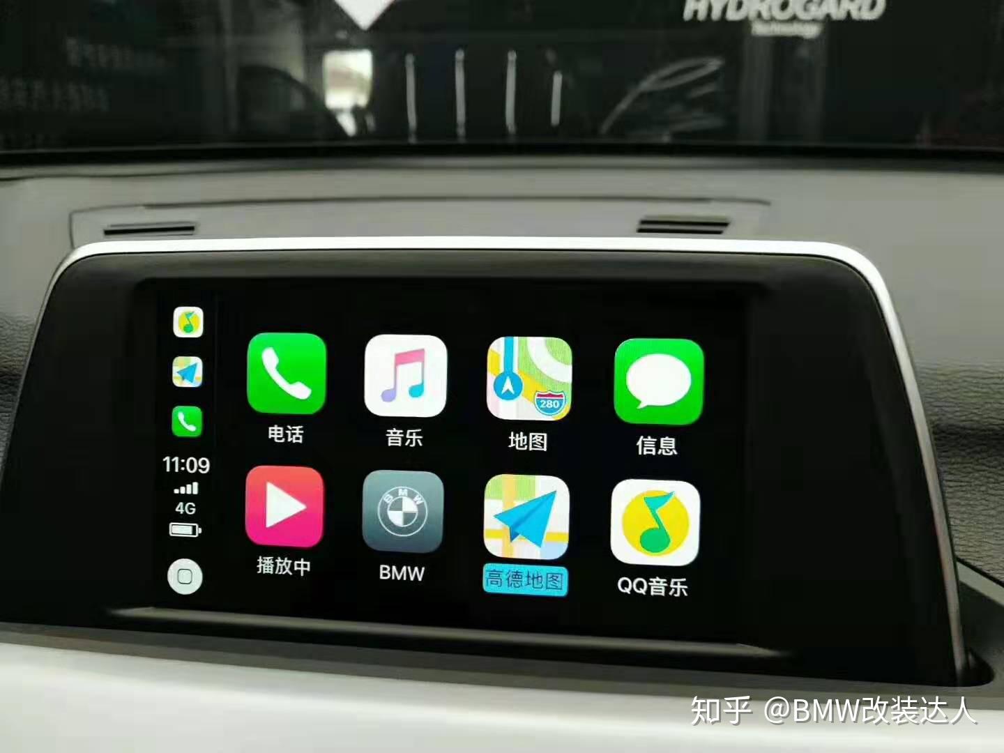 宝马x1刷carplay小主机无损开通carplay
