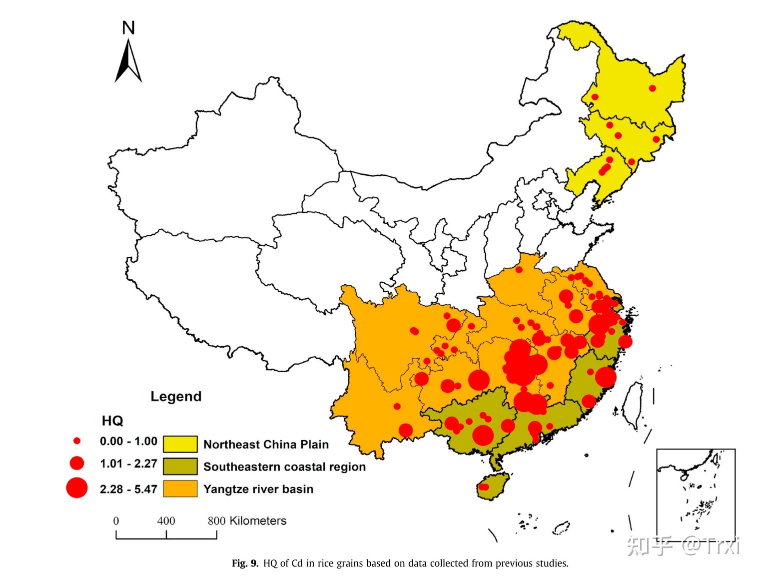 中国镉污染分布图图片