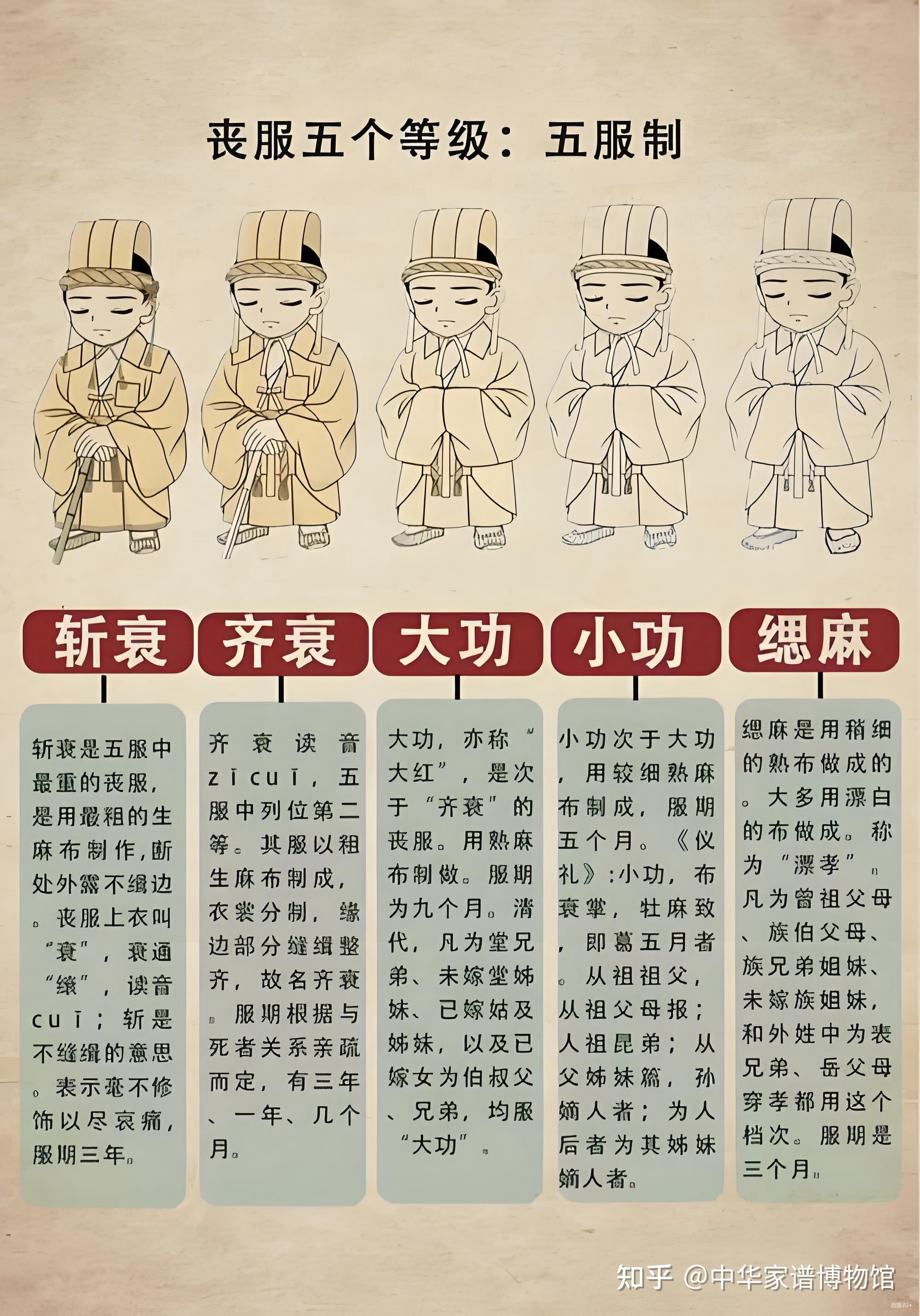 为什么子女为父母服丧等级不一样？ - 知乎