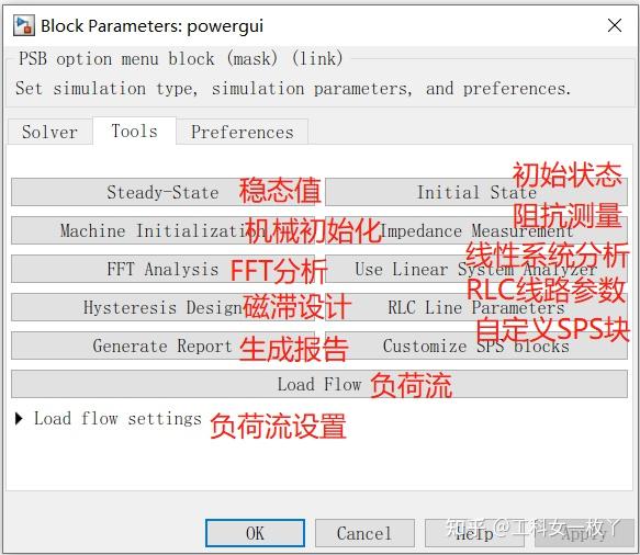 Simulink powergui 