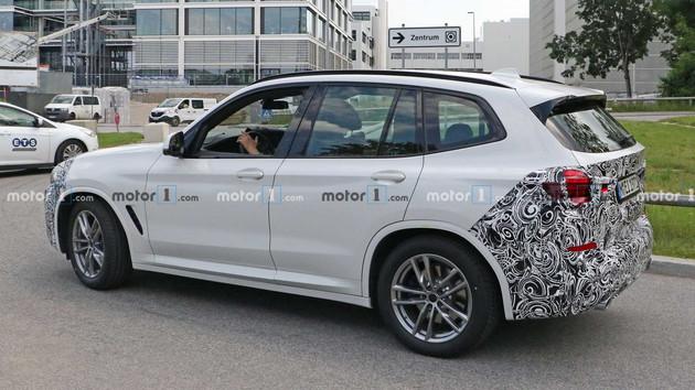 宝马x3中期改款车型谍照曝光或将于2021年亮相