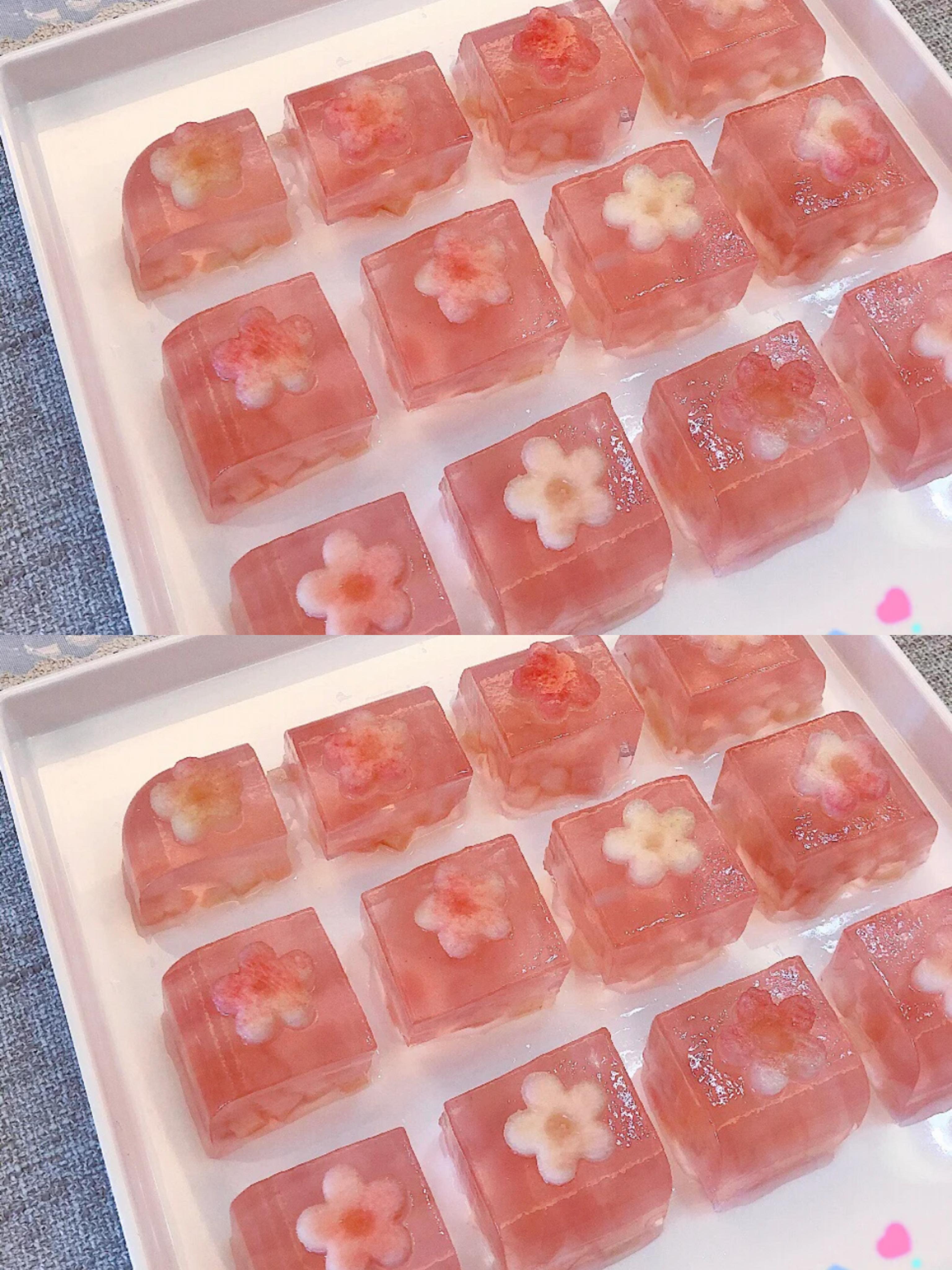 水蜜桃果冻