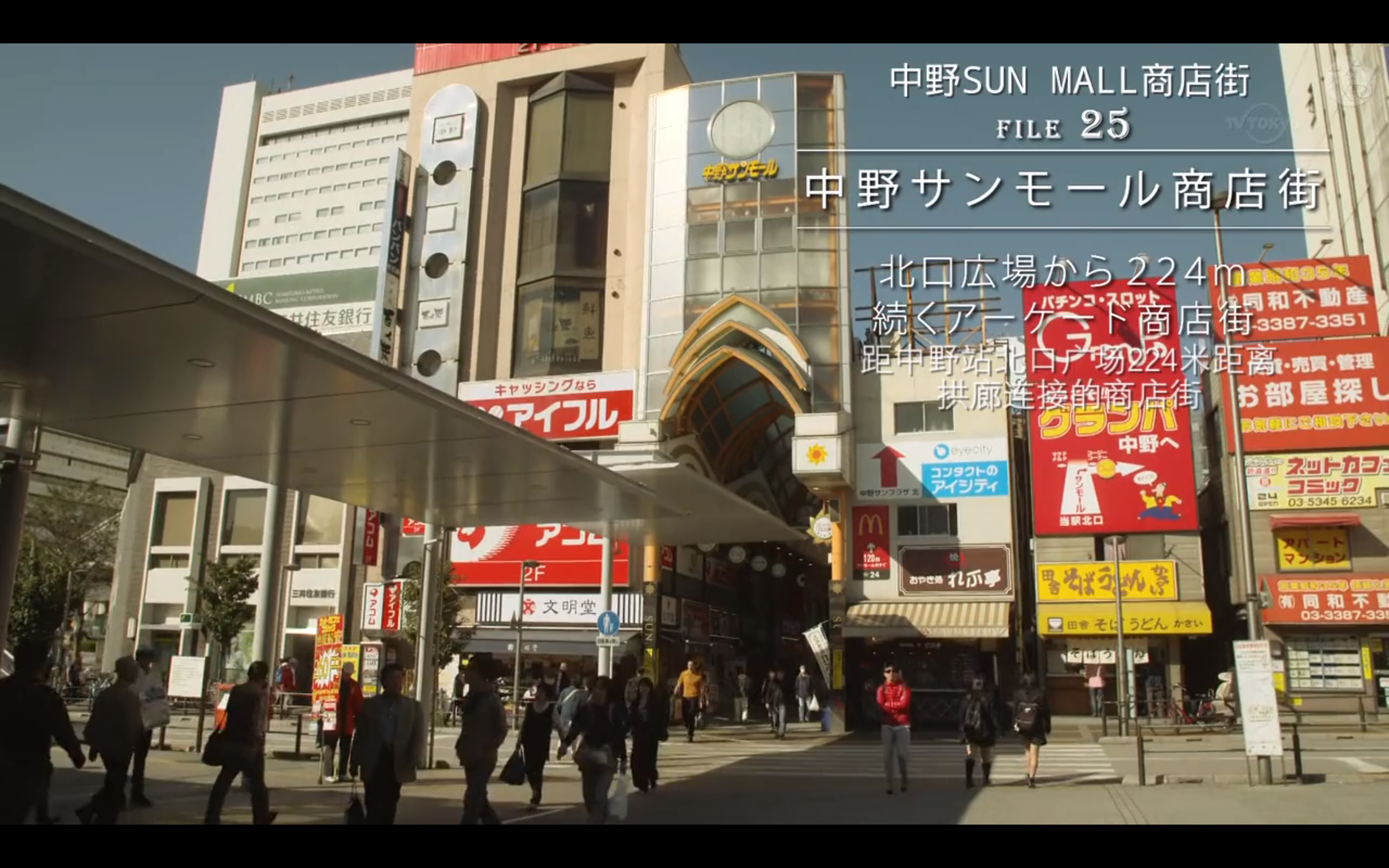 26:[中野百老汇]300多家店铺聚集的购物商场,底层