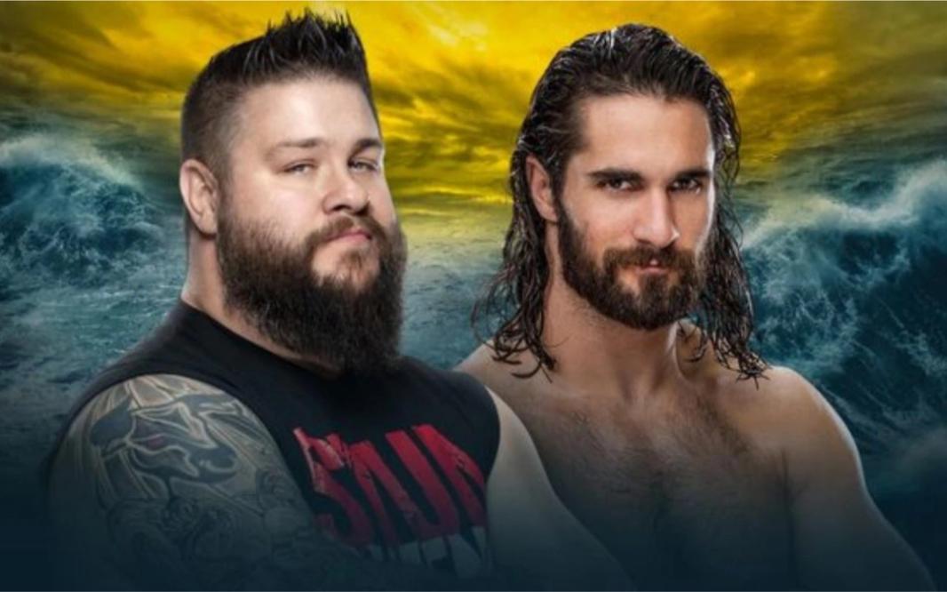 wwe之夜最后站立者赛,赛斯罗林斯动用叉车,压得罗旺无法动弹