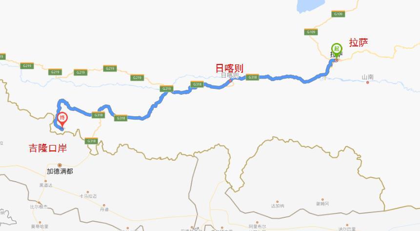 之前你要是从拉萨去尼泊尔,别人肯定会给你提到樟木口岸,不过在2015年