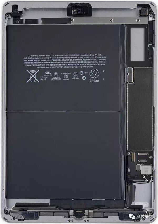ipad2018为什么这么便宜看这张拆解图就明白了