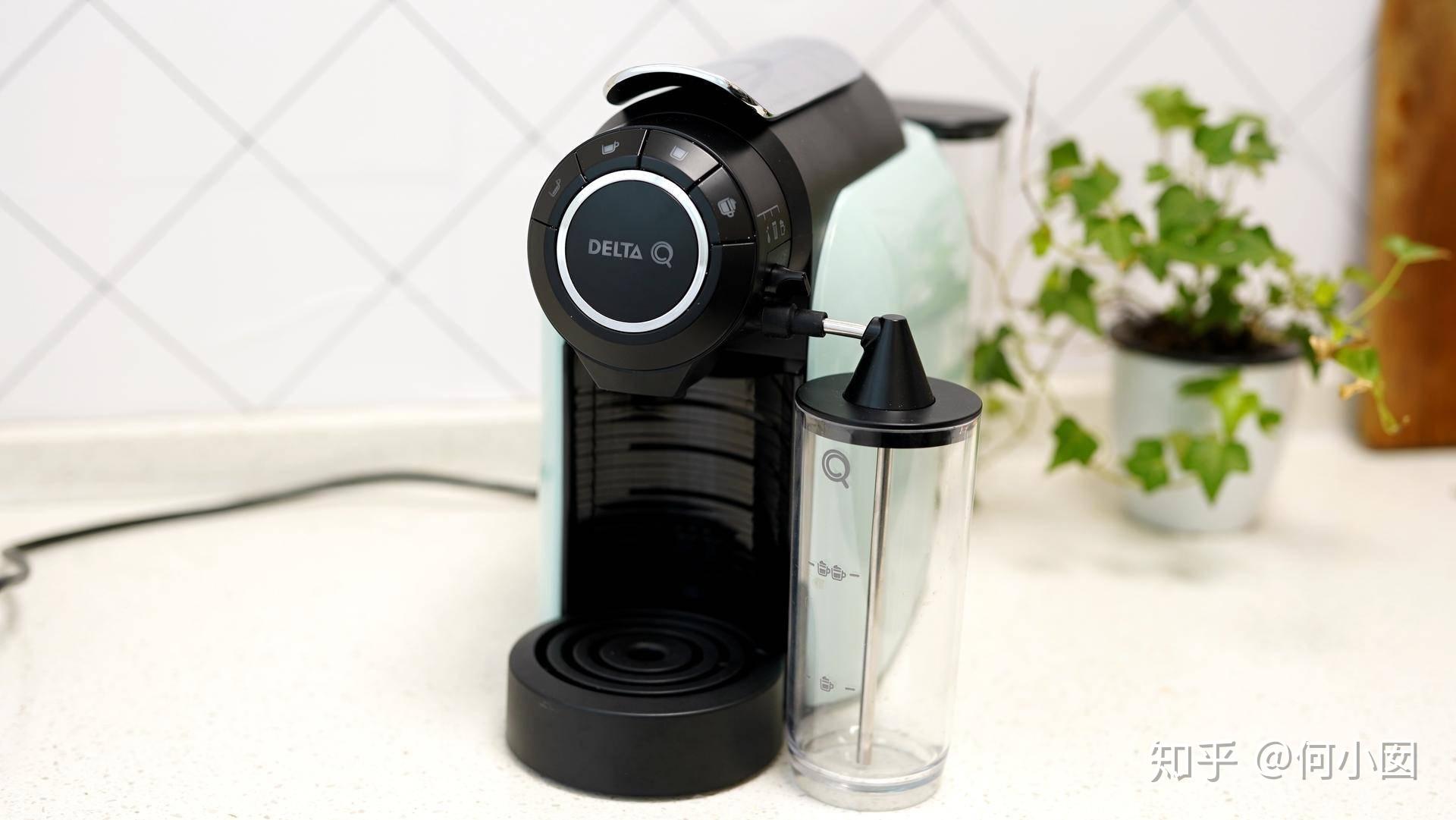 胶囊咖啡机也可以打奶泡deltaq奶泡咖啡机你下午茶正确的打开方式