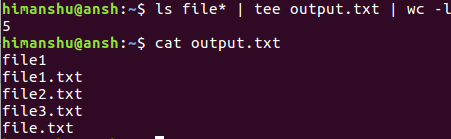 为初学者介绍的 Linux tee 命令（6 个例子） - 知乎