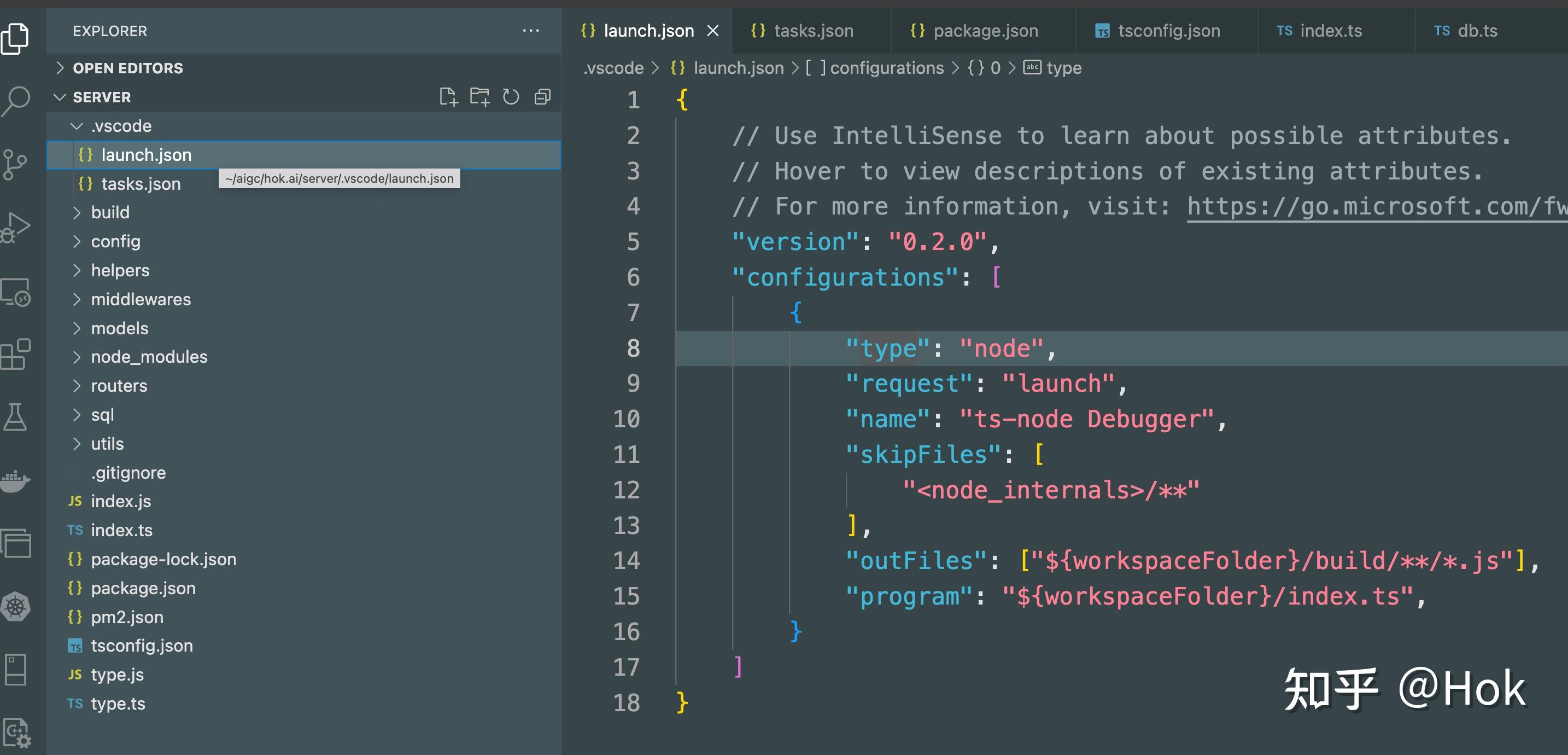 vscode如何配置才能单步调试用typescript写的node.js程序的一种可行方法 - 知乎