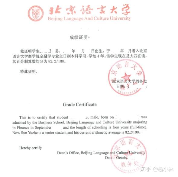 留学资金证明名字 zhuanlan.zhihu.com