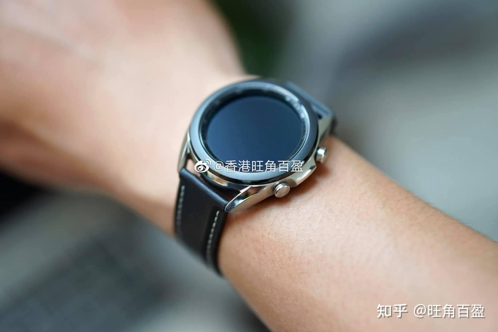 三星galaxywatch3冷山灰绅士男必备一款手表高端又大气