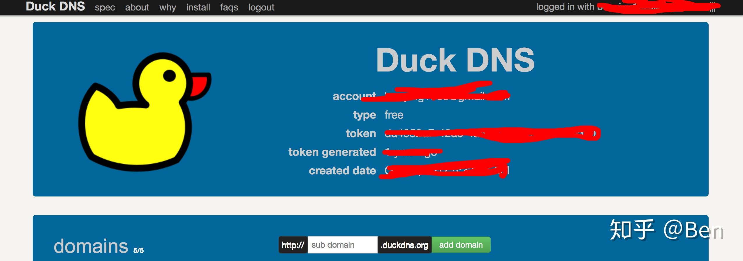 Duck dns home assistant настройка