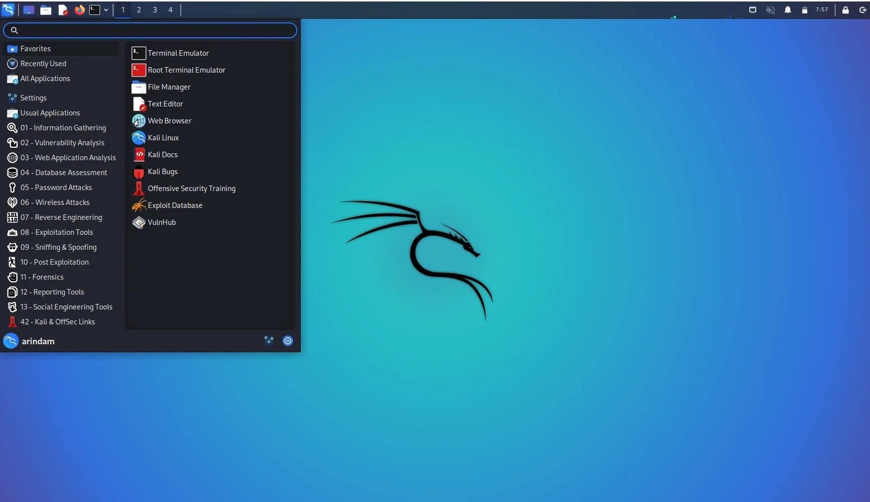 Kali linux linux 