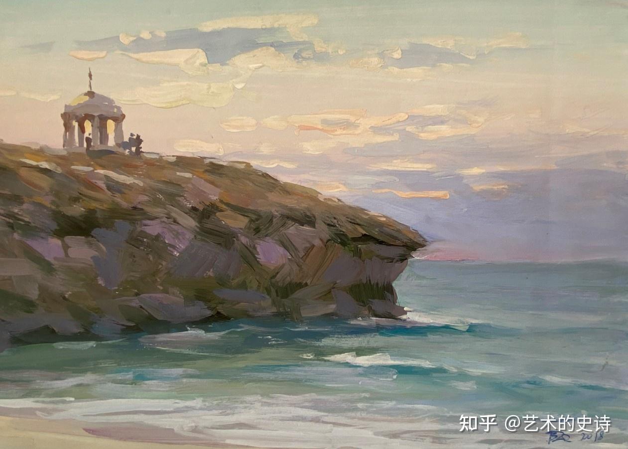 俄罗斯风景画大师瓦伦丁色彩写生精选- 知乎