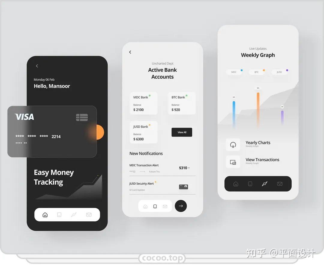 APP界面经典设计形式！卡片式 - 知乎