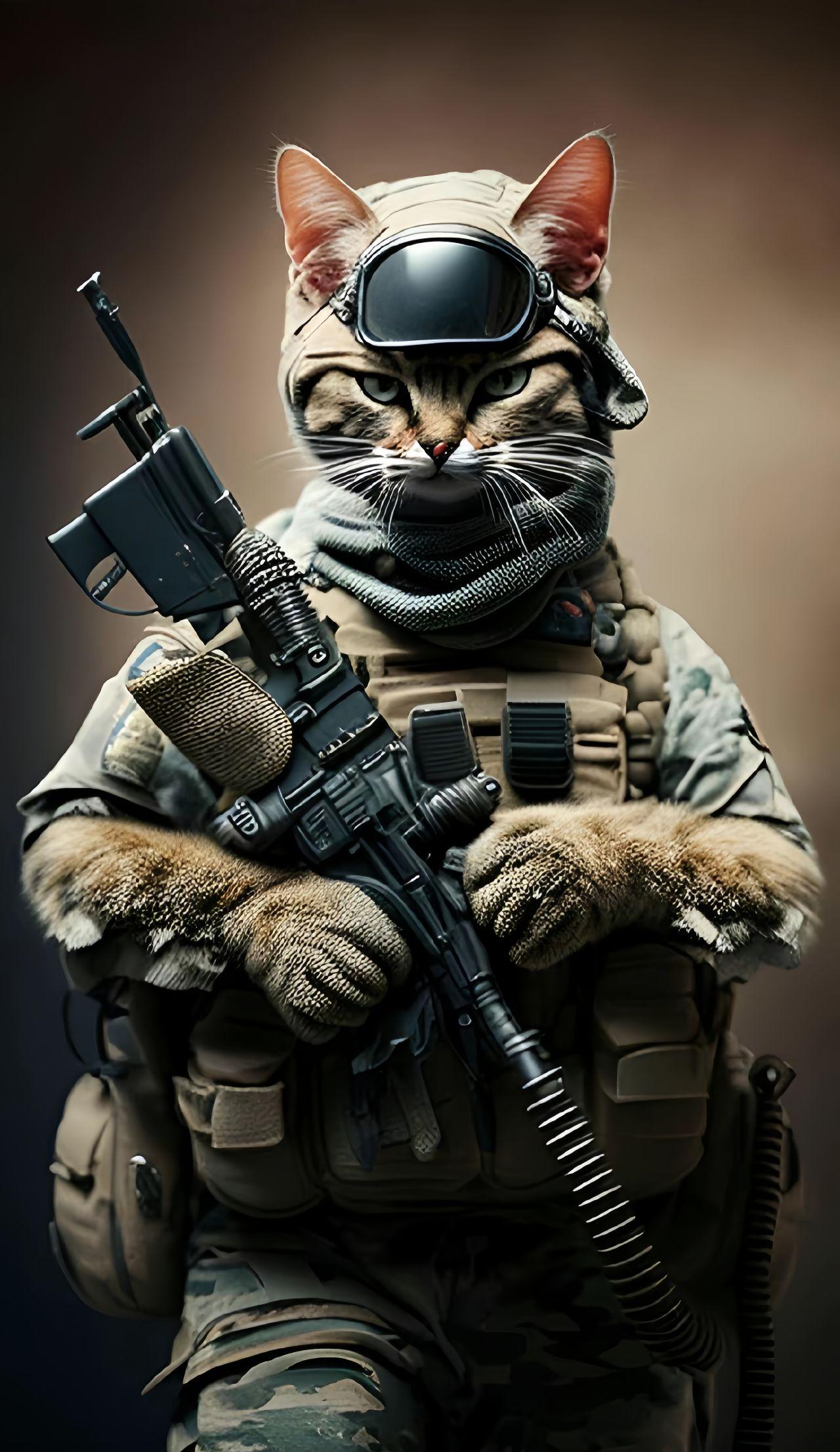 猫咪特种部队 喵特警 猫特工照片背景图 - 知乎