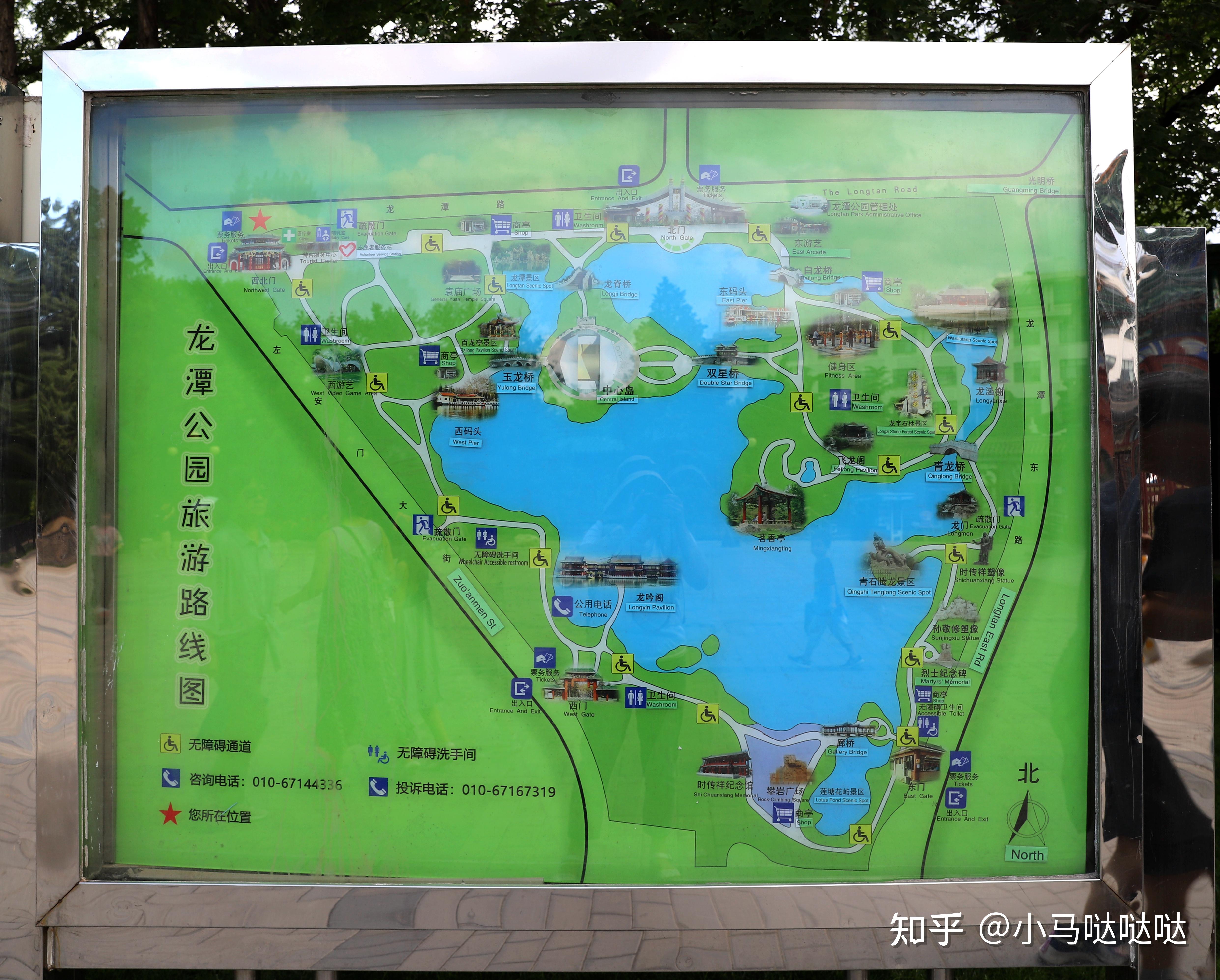 夏日的龙潭公园,风景美如画