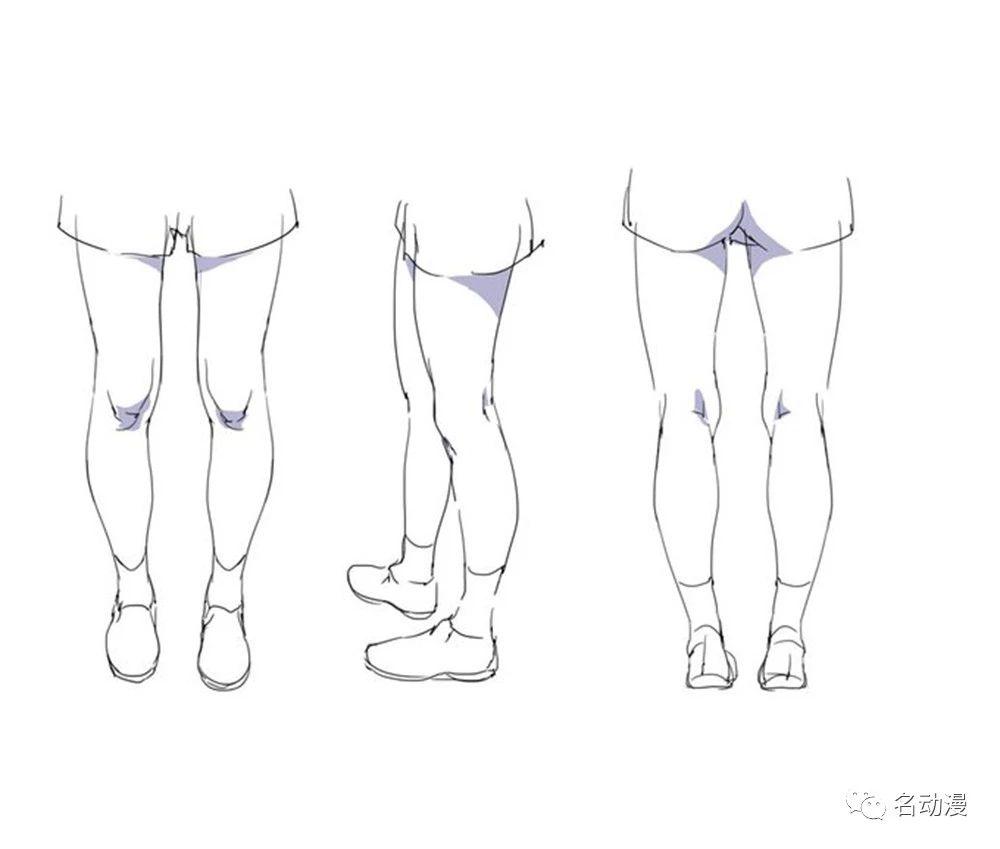 绘画技巧腿部的绘画技巧如何让你的角色更具动态感