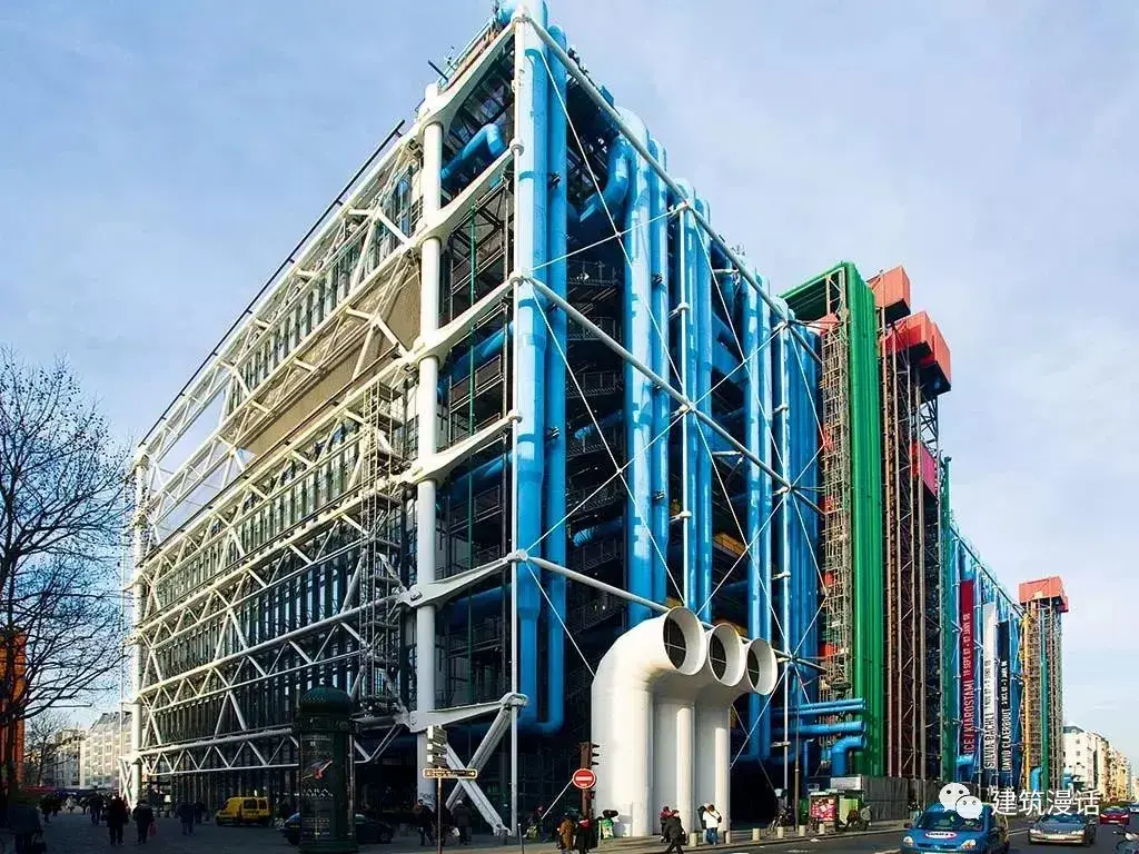 高技派建筑--伦佐皮亚诺、理查德罗杰斯-蓬皮杜艺术中心 - 知乎