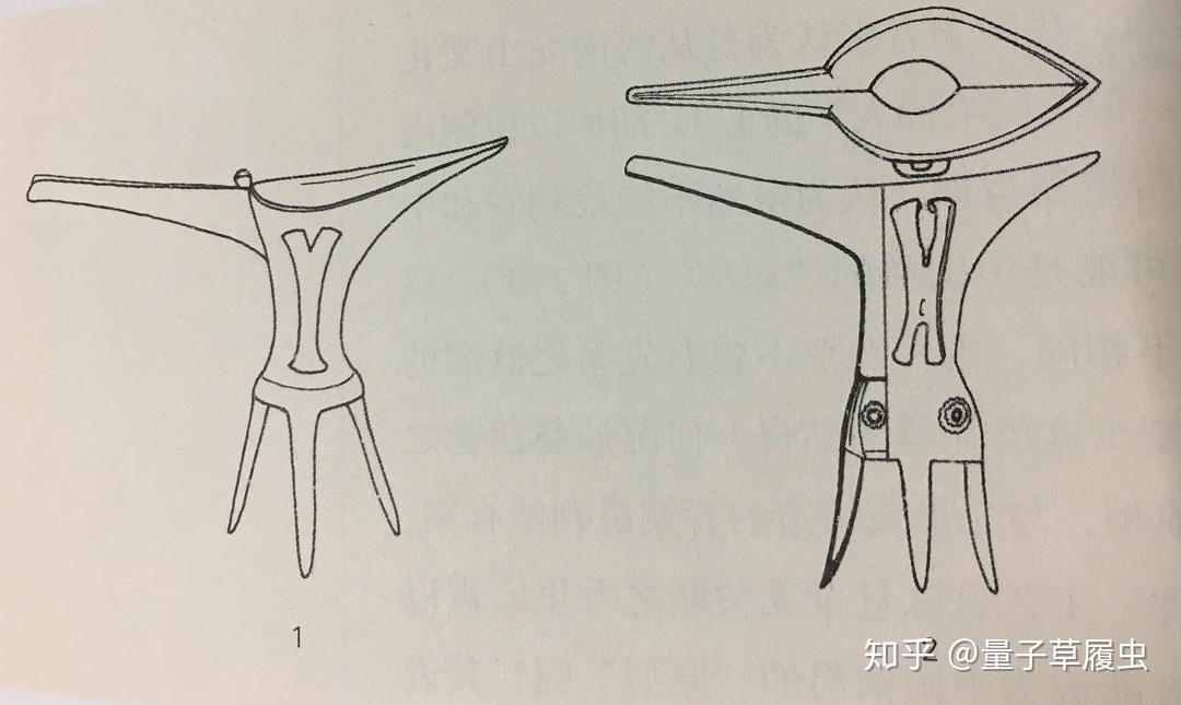 二里头出土的青铜爵,可以看到有很细长的流口,并不适合对口饮用,反而