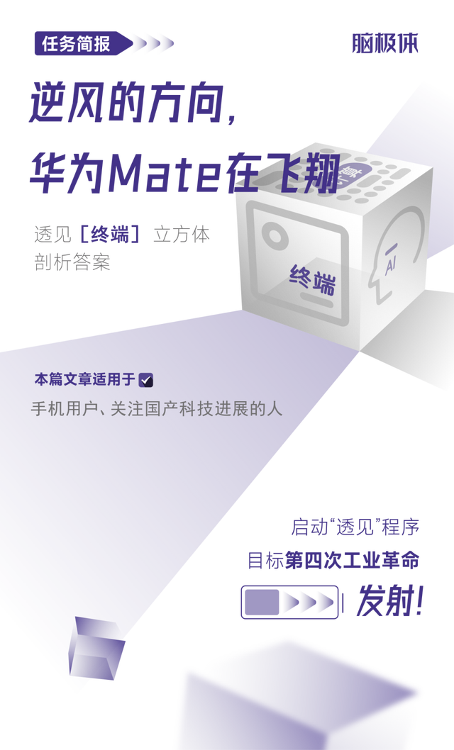 逆风的方向,华为Mate在飞翔